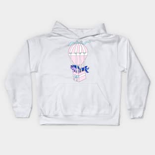 Hot Air Balloon Unicorn Kids Hoodie